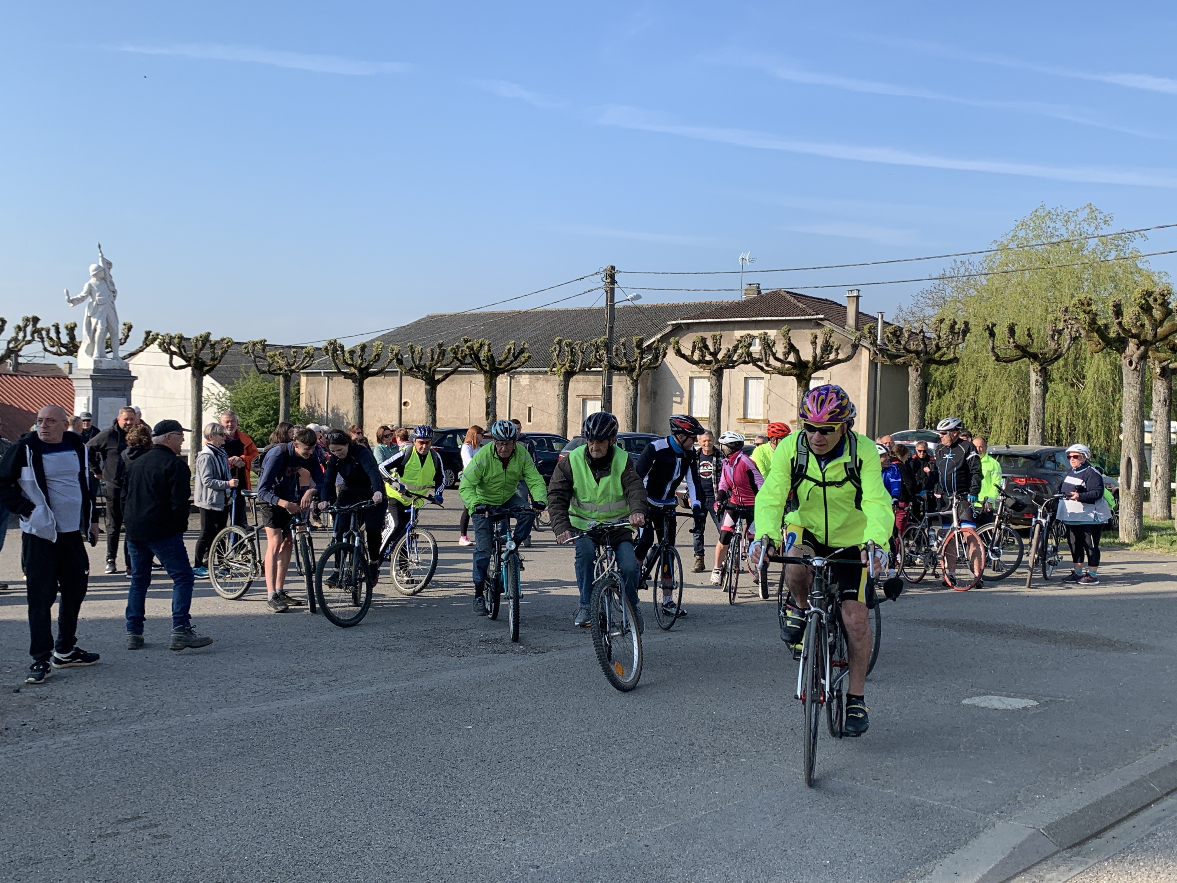 Sortie marche et velo